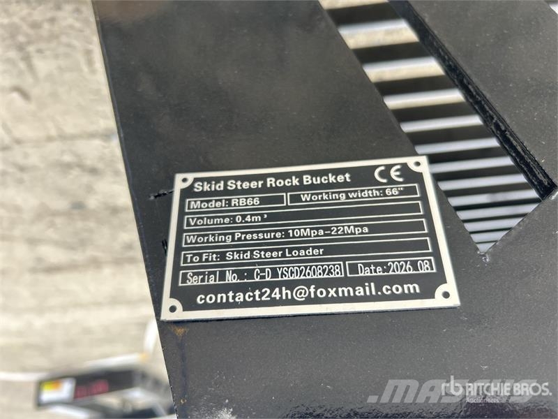 GIYI GY-RB66 1680 mm Skeleton Skid Steer Bucket (U Kašike / Korpe