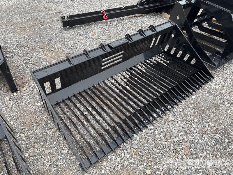  GIYI GY-RB66N 66 in Rock Skid Steer Bucket (Unused Kanalak