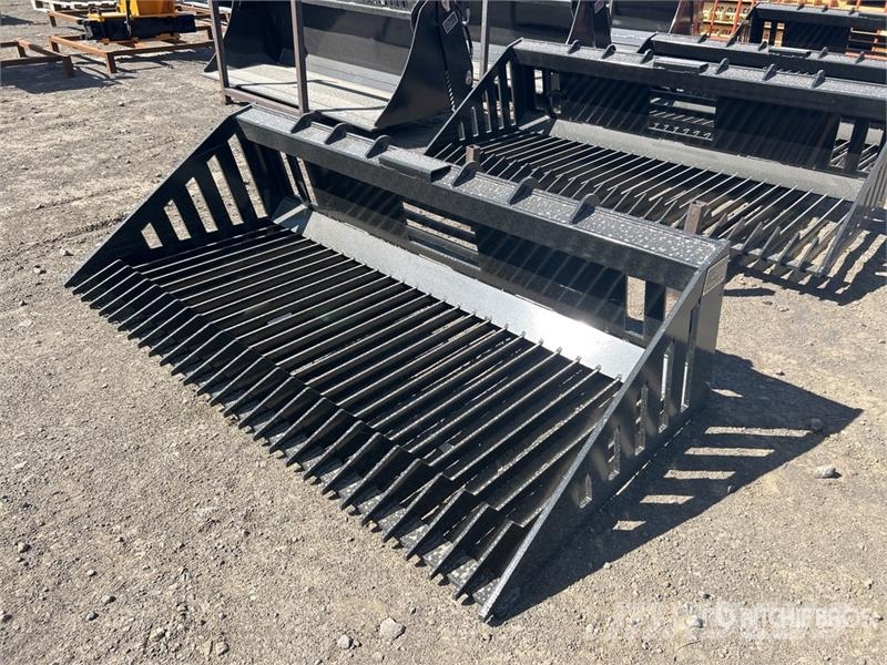 GIYI GY-RB66N 66 in Rock Skid Steer Bucket (Unused Buckets