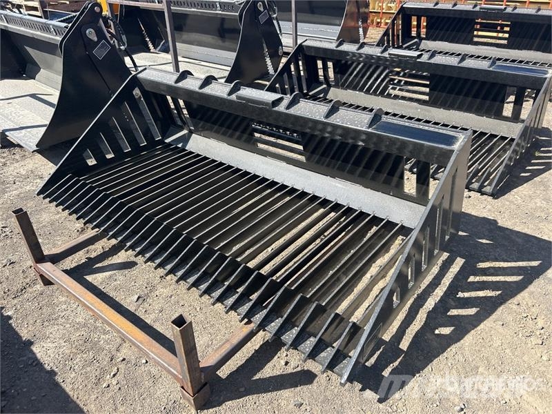 GIYI GY-RB66N 66 in Rock Skid Steer Bucket (Unused Buckets
