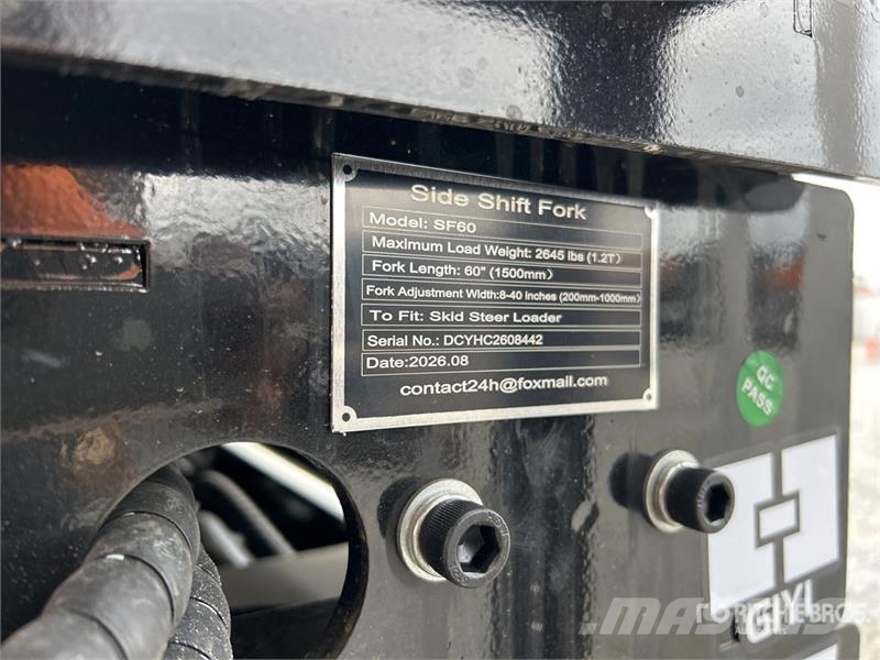 GIYI GY-SF60 60 in Skid Steer Forks (Unused) Forks