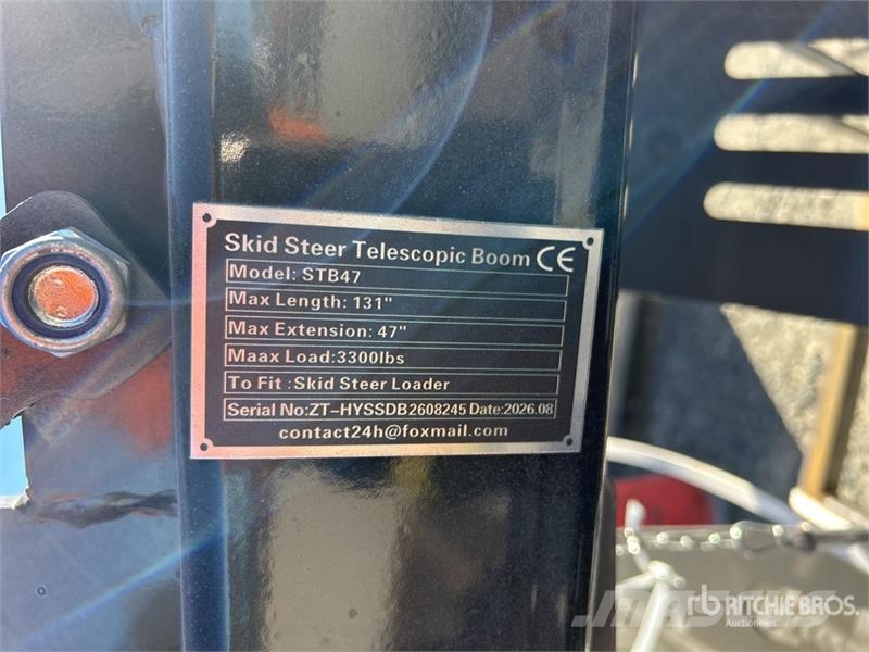GIYI GY-STB47 131 in Skid Steer Telescopic Boom (U Drugi deli