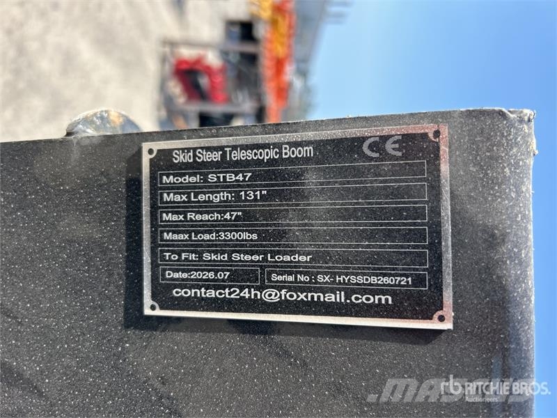 GIYI GY-STB47 131 in Skid Steer Telescopic Boom (U Drugi deli