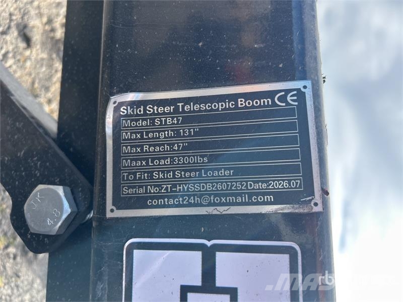 GIYI GY-STB47 131 in Skid Steer Telescopic Boom (U Drugi deli