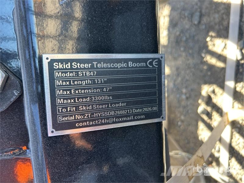 GIYI GY-STB47 131 in Skid Steer Telescopic Boom (U Other components