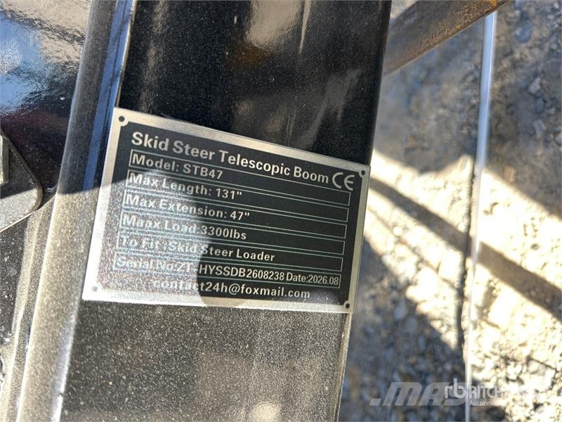 GIYI GY-STB47 131 in Skid Steer Telescopic Boom (U Drugi deli