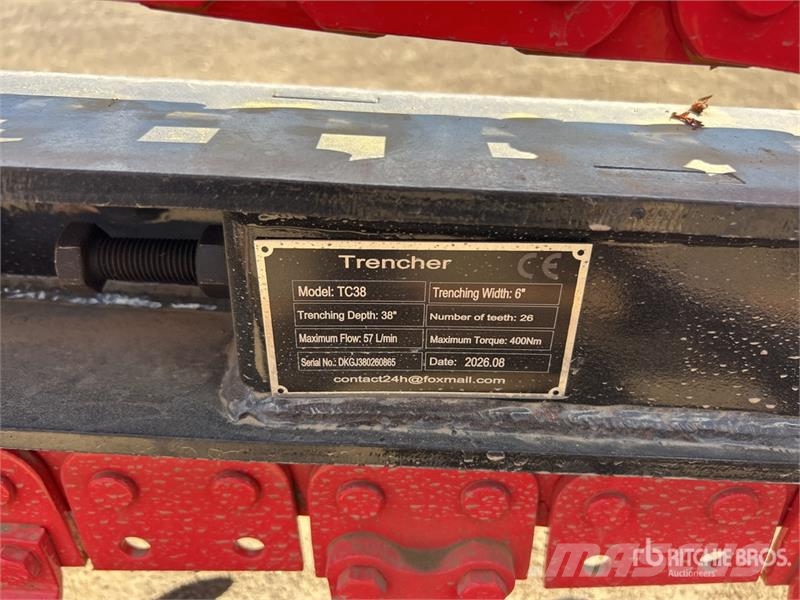  GIYI GY-Y D380 Skid Steer Trencher (Unused) Trenchers