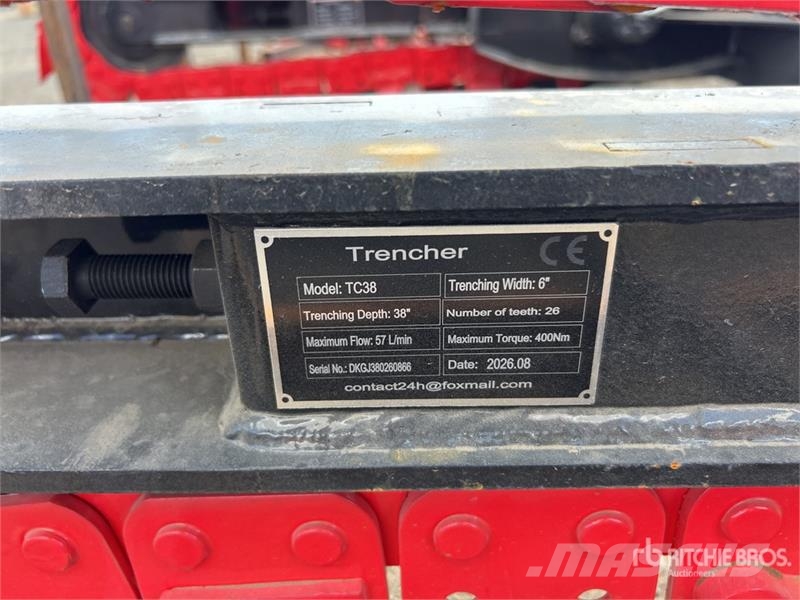 GIYI GY-Y D380 Skid Steer Trencher (Unused) Trenchers
