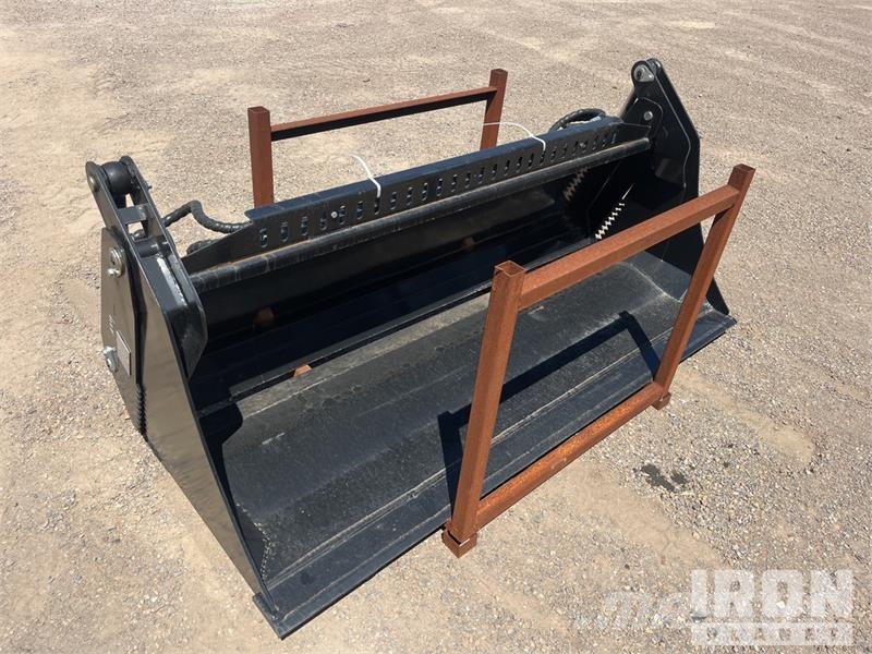  GIYI KH72 1150 mm Multi-Purpose Skid Steer Bucket  دلاء
