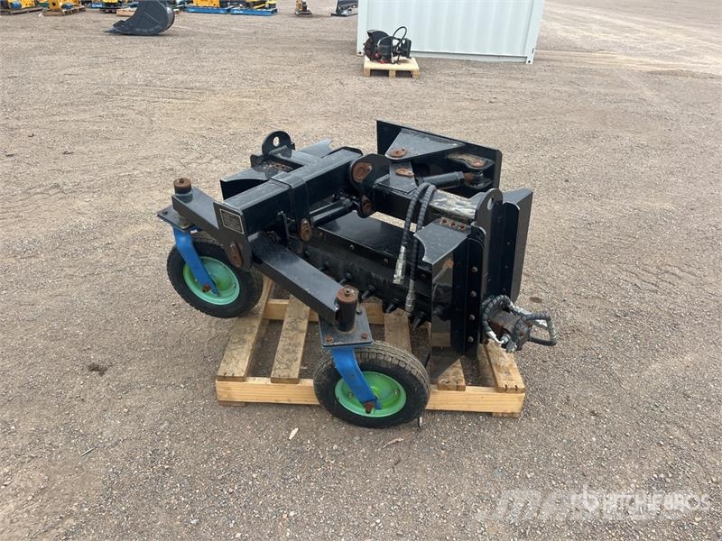 GIYI MPR42 620 mm Mini Skid Steer Power Rake Vaalutid ja kaarutid