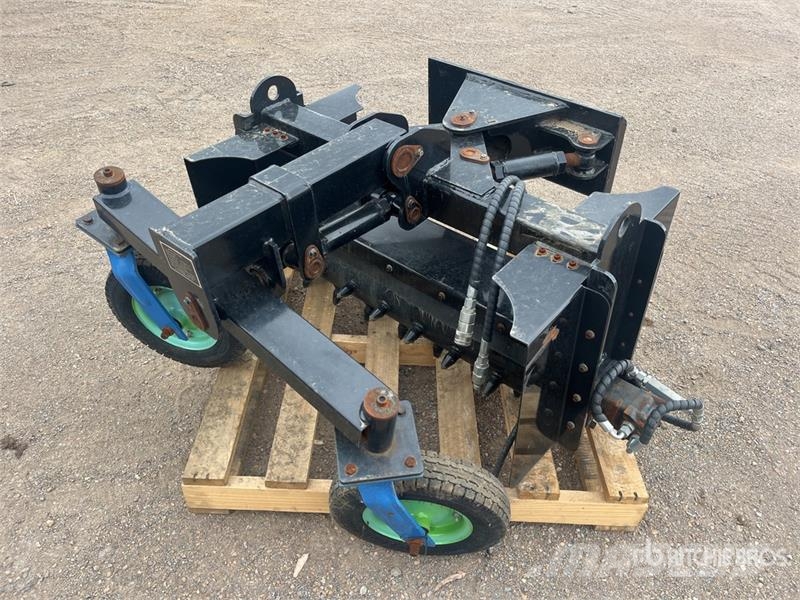 GIYI MPR42 620 mm Mini Skid Steer Power Rake Vaalutid ja kaarutid