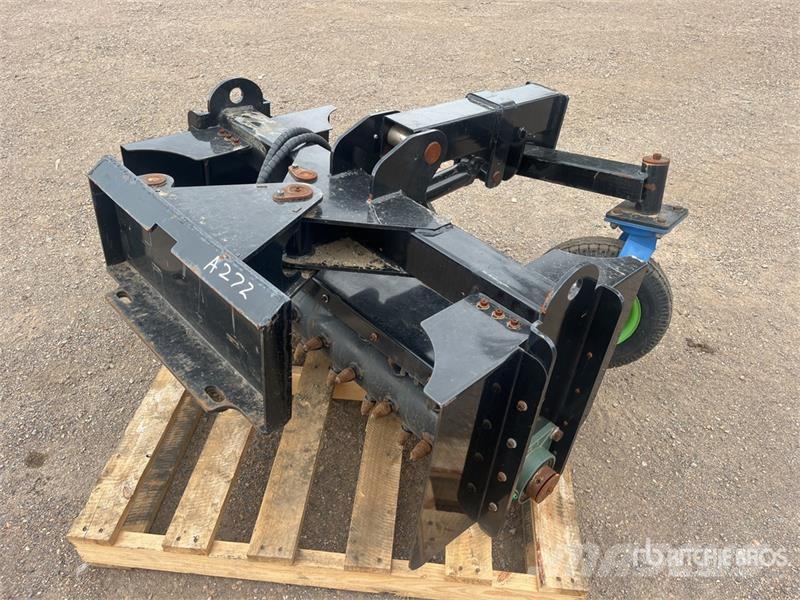 GIYI MPR42 620 mm Mini Skid Steer Power Rake Vaalutid ja kaarutid