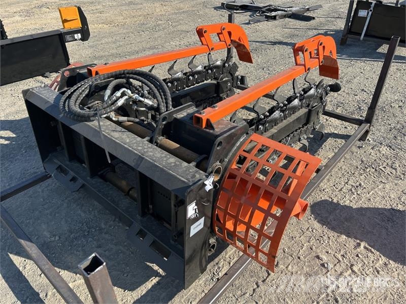  GIYI Skid Steer Trencher (Unused) ماكينات حفر خنادق