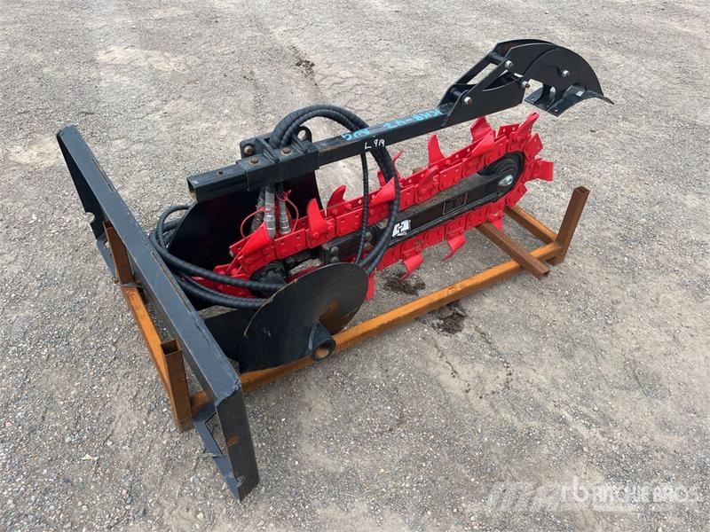 GIYI TC38 1150 mm Skid Steer Trencher (Unused) Árokásók