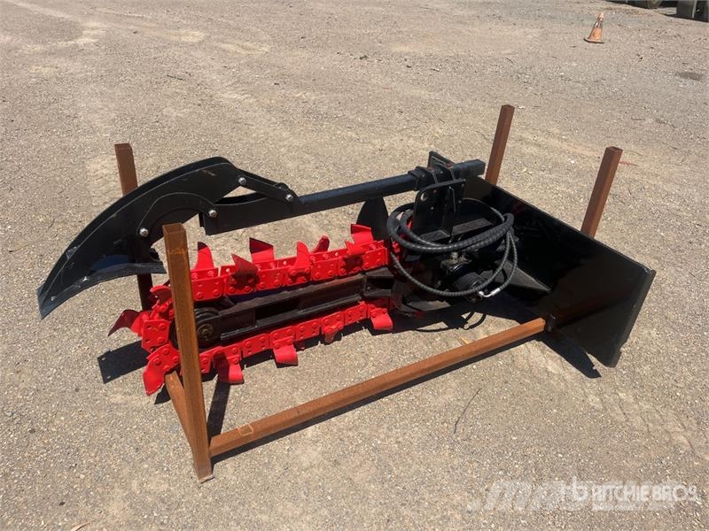  GIYI TC38 1150 mm Skid Steer Trencher (Unused) ماكينات حفر خنادق