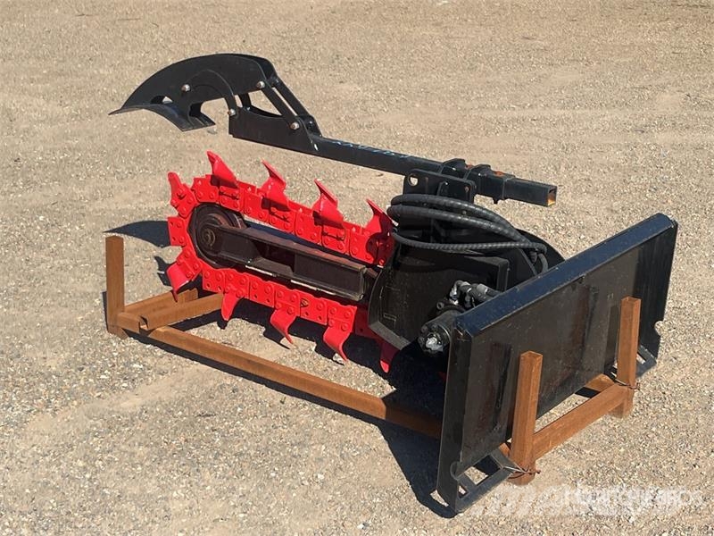 GIYI TC38 1150 mm Skid Steer Trencher (Unused) Árokásók