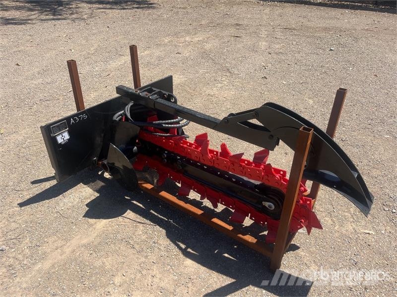  GIYI TC38 1150 mm Skid Steer Trencher (Unused) ماكينات حفر خنادق
