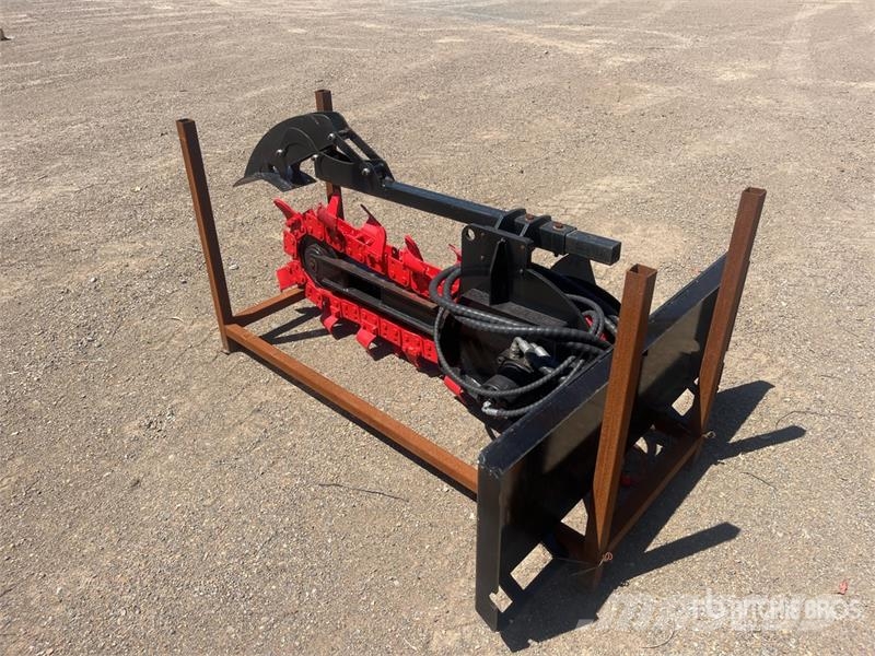  GIYI TC38 1150 mm Skid Steer Trencher (Unused) ماكينات حفر خنادق