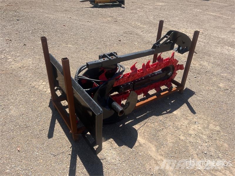  GIYI TC38 1150 mm Skid Steer Trencher (Unused) ماكينات حفر خنادق