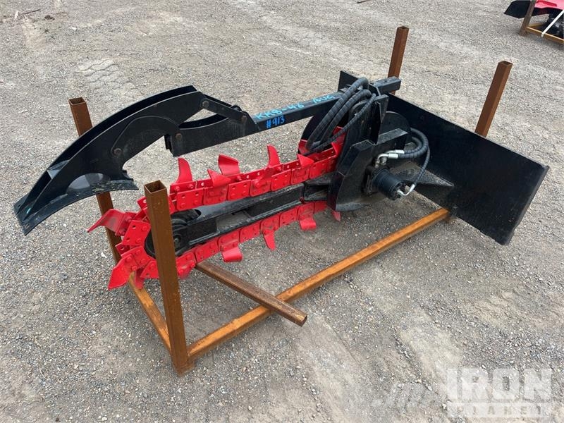 GIYI TC38 1150 mm Skid Steer Trencher (Unused) Trenchers