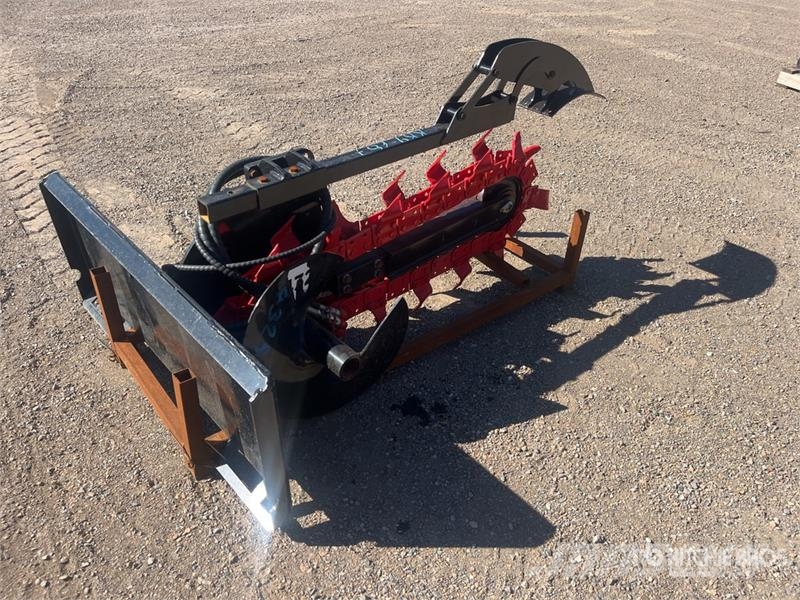  GIYI TC38 1150 mm Skid Steer Trencher (Unused) Árokásók