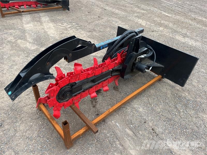 GIYI TC38 1150 mm Skid Steer Trencher (Unused) Árokásók