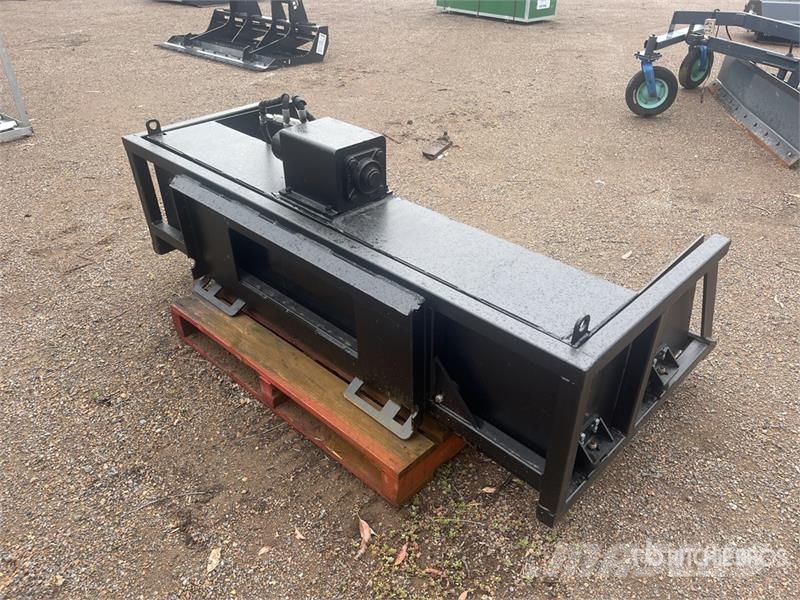  GIYI VB59 2000 mm Vibrating Skid Steer Bucket (Unu دلاء