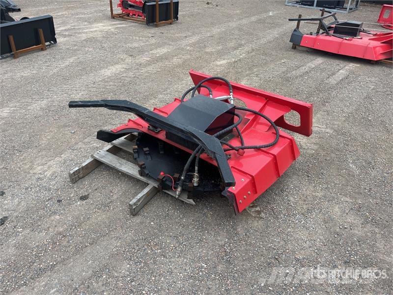  GIYI X-DM43 1100 mm Skid Steer Mulcher ماكينات تقطيع أخشاب الحراجة