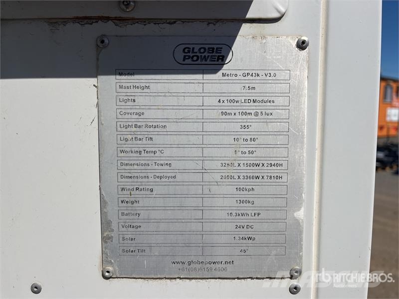 Globe GP43K Light Tower Осветителни кули