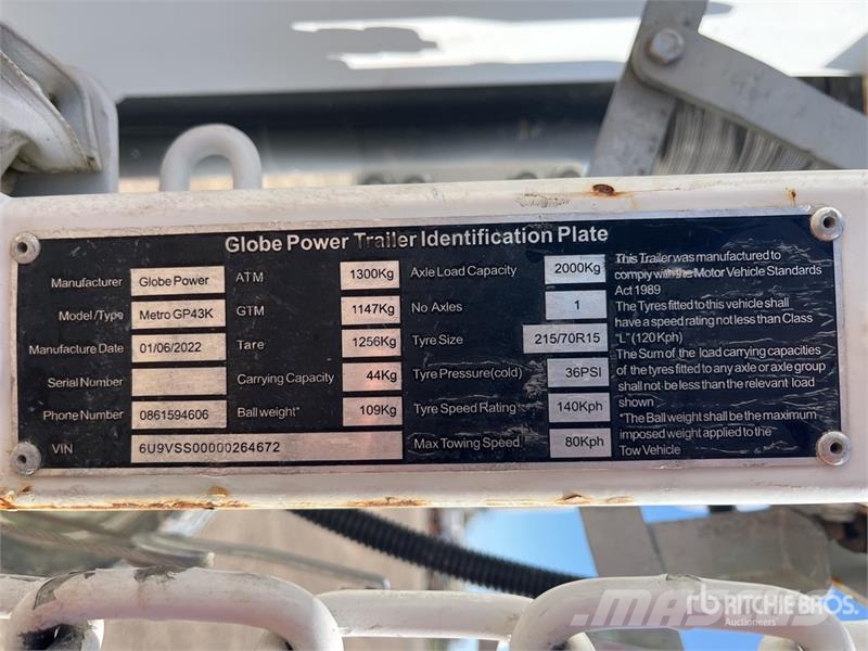 Globe GP43K Light Tower Осветителни кули