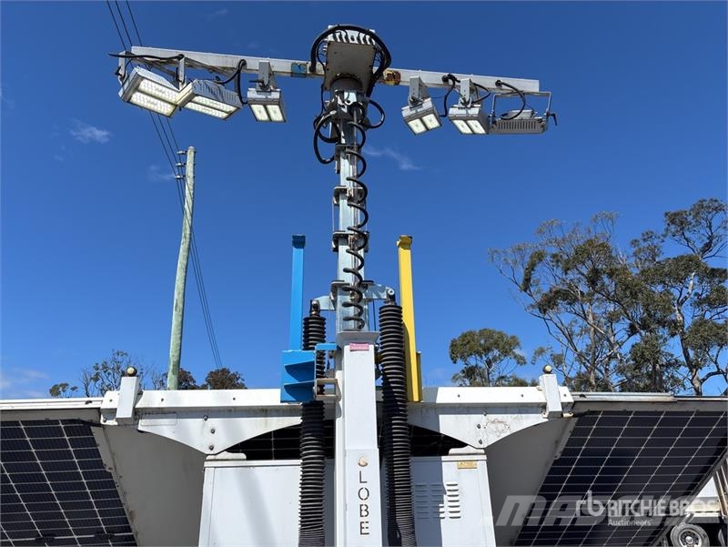 Globe Power GP65K Urban Solar Light Tower Rasvetni stubovi