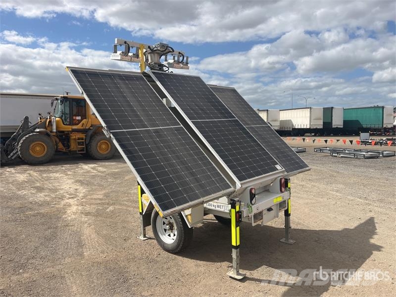 Globe Power Metro GP43K Solar Light Tower (Inoperable) Rasvetni stubovi