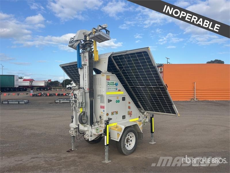 Globe Power Metro GP43K Solar Light Tower (Inoperable) Torri faro
