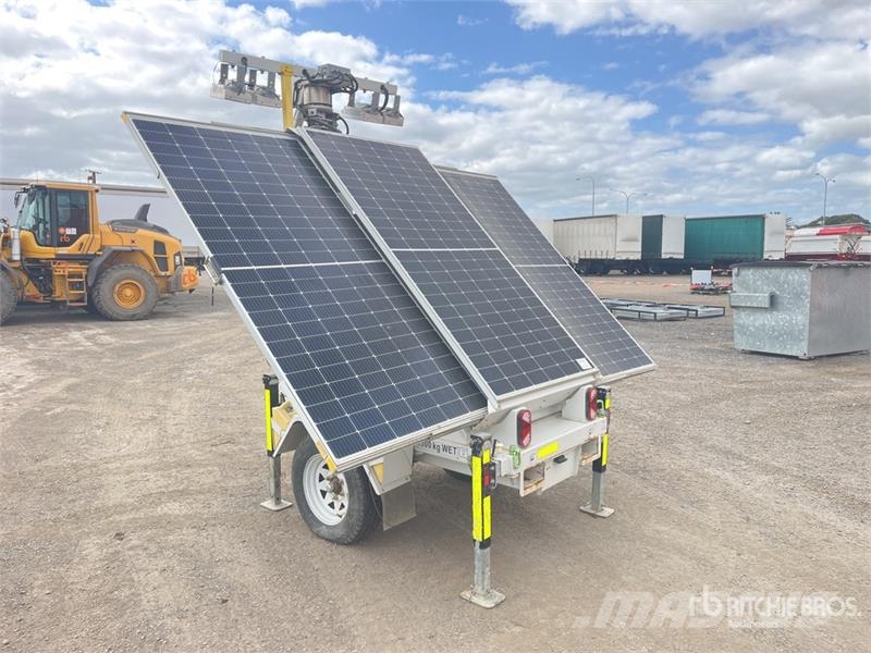 Globe Power Metro GP43K Solar Light Tower (Inoperable) Svetlobni stolpi