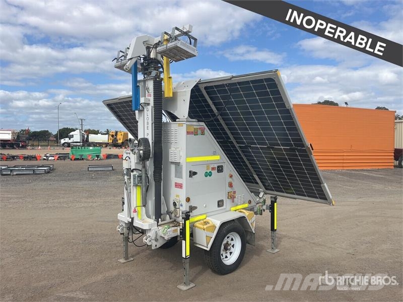 Globe Power Metro GP43K Solar Light Tower (Inoperable) Rasvetni stubovi