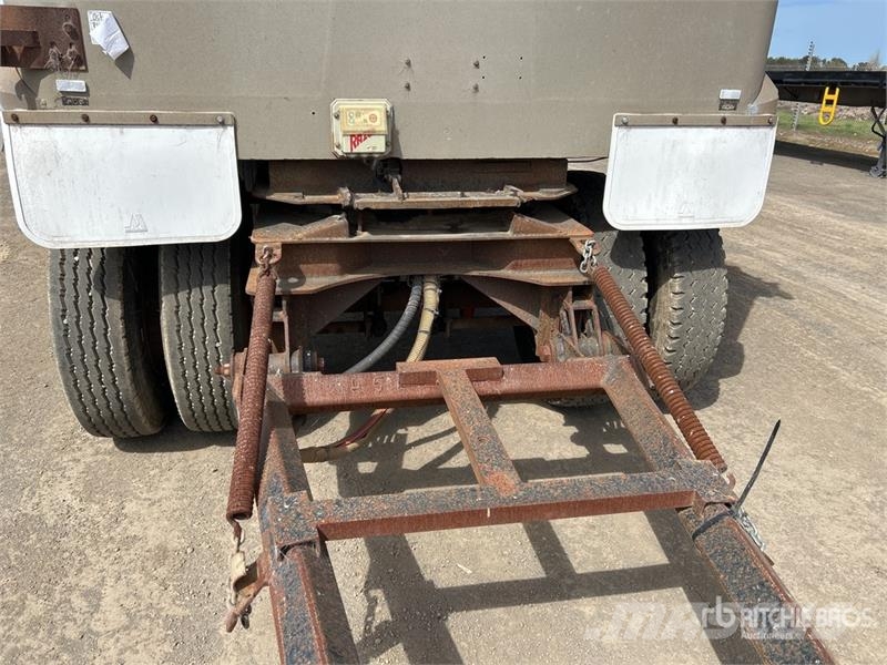  Hamelex White 5.8 m Super Dog End Dump Trailer Tipper trailers