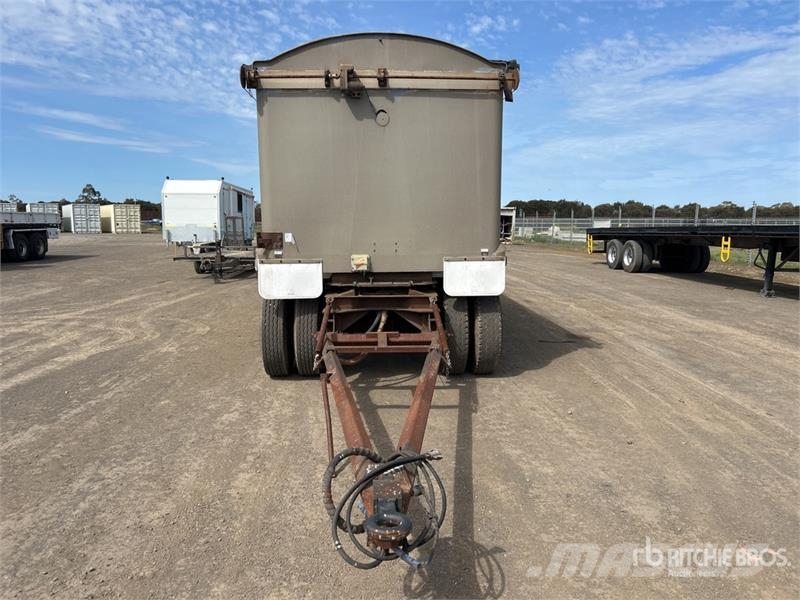  Hamelex White 5.8 m Super Dog End Dump Trailer Tipper trailers