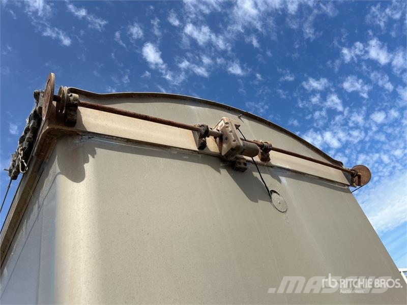  Hamelex White 5.8 m Super Dog End Dump Trailer Tipper trailers