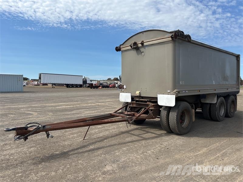  Hamelex White 5.8 m Super Dog End Dump Trailer Tipper trailers