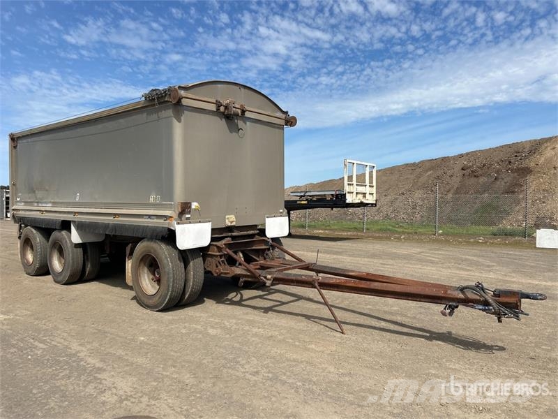  Hamelex White 5.8 m Super Dog End Dump Trailer Tipper trailers