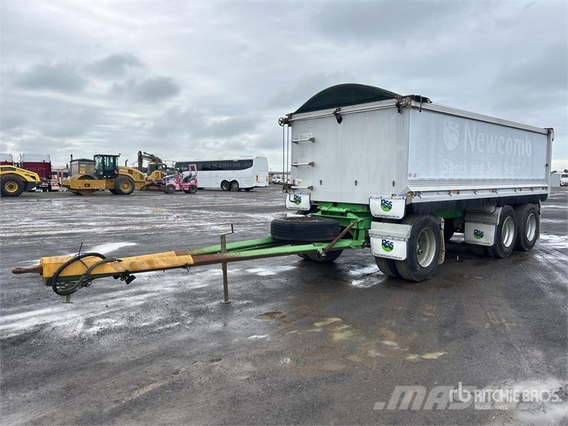 Hamelex White 5.8 m Super Dog End Dump Trailer Kiperi prikolice