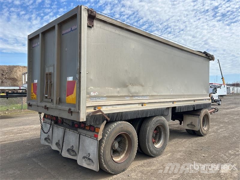  Hamelex White 5.8 m Super Dog End Dump Trailer Tipper trailers