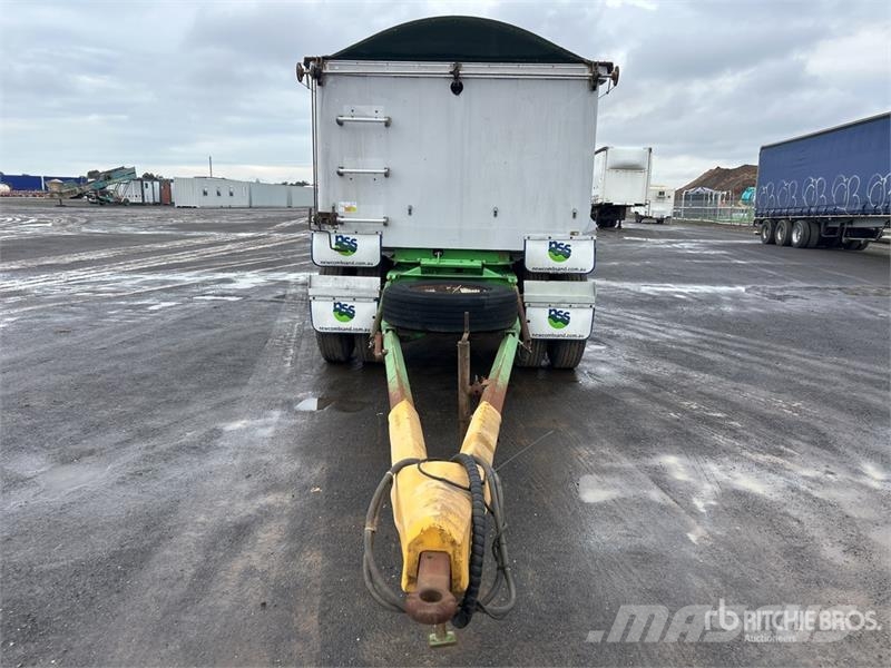 Hamelex White 5.8 m Super Dog End Dump Trailer Kiperi prikolice