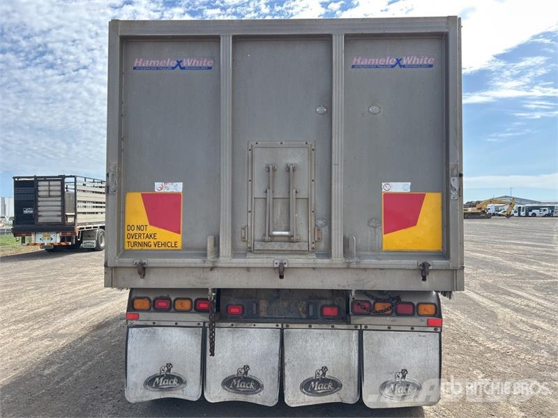  Hamelex White 5.8 m Super Dog End Dump Trailer Tipper trailers