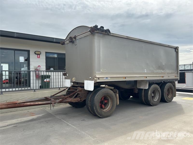  Hamelex White 5.9 m Super Dog End Dump Trailer Tipper trailers
