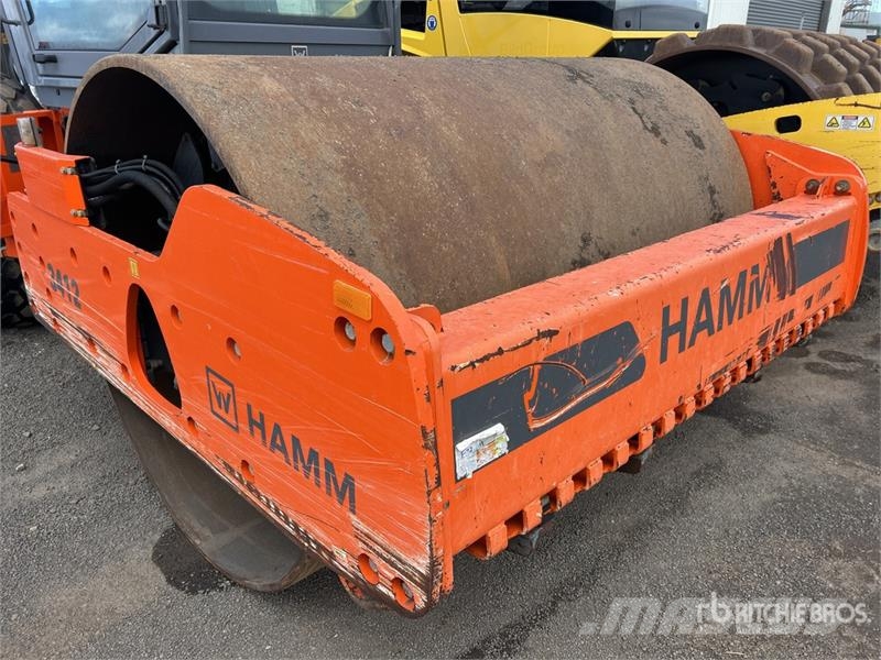 Hamm 3412 HT Smooth Drum Compactor Walzenzüge