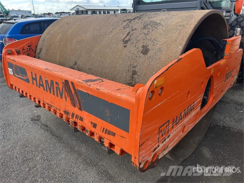 Hamm 3412 HT Smooth Drum Compactor Walzenzüge