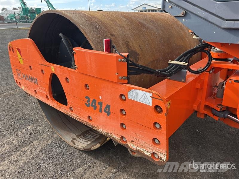 Hamm 3414 Smooth Drum Compactor 單輪滾壓機