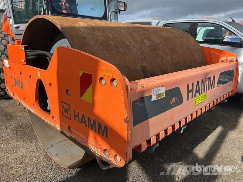 Hamm 3414 Smooth Drum Compactor 單輪滾壓機