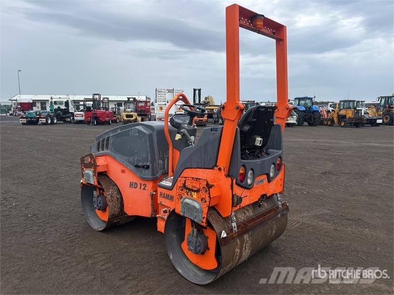 Hamm HD12VV Double Drum Roller Rodillos de doble tambor